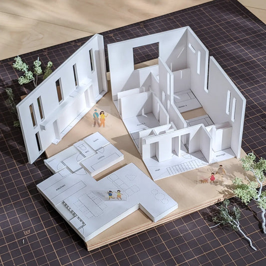 家の模型の作り方手順と注意するポイント。Model Paletteモデルマスターが解説