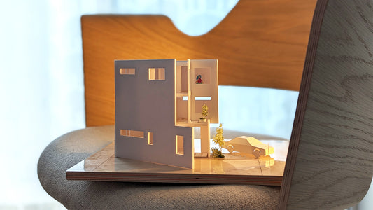 建築模型のおもしろみ ~1/100の模型で1/1の家がいくつ建ったか~