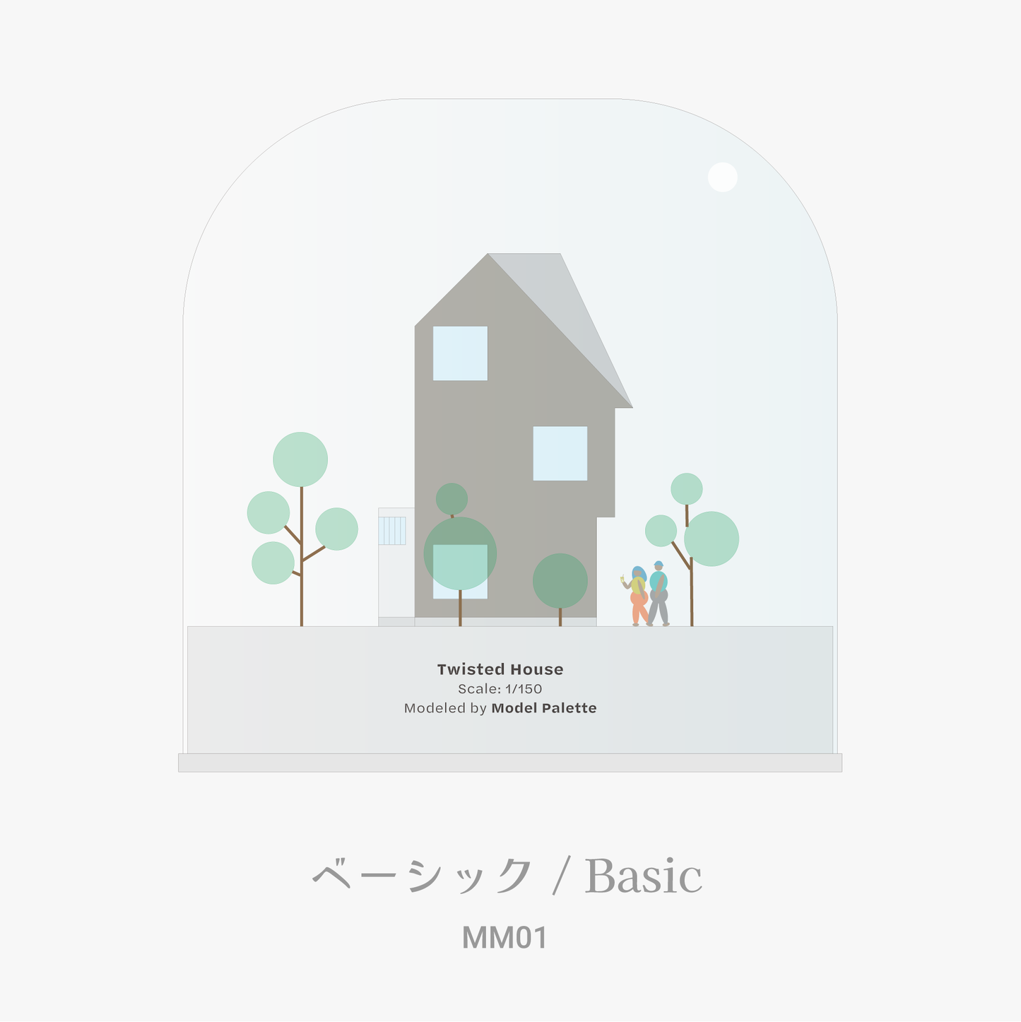 オーダーメイドミニチュア建築模型:MM01